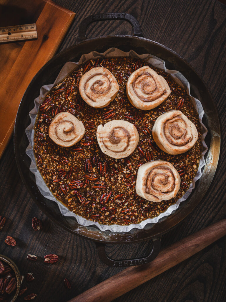 Bourbon Pecan Sticky Buns